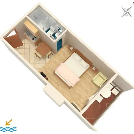 Apartman By The Sea Donja Vala, Makarska - 6658 Drvenik (Split-Dalmatia)